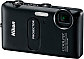 image of the Nikon Coolpix S1200pj digital camera