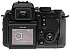 Front side of Fujifilm S9100 digital camera
