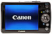Front side of Canon SD750 digital camera