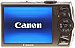 Front side of Canon SD880 IS digital camera