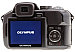 Front side of Olympus SP-550 UZ digital camera