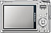 Front side of Samsung TL9 digital camera