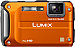 Front side of Panasonic DMC-TS3 digital camera