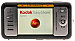 Front side of Kodak V803 digital camera