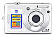 Front side of Sony DSC-W30 digital camera