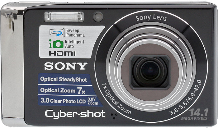 Cámara Digital Sony, 16.1 Mpx, Zoom 8x, HD, LCD 2.7, 360° Panorama