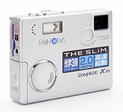 Digital Cameras - Minolta X20 Digital Camera Review, Information, Specifications