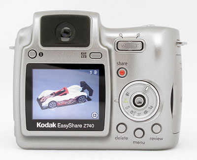 Cameras EasyShare Z740 Digital Camera Review, Information, Specifications