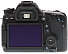 Back side of Canon EOS 70D digital camera
