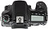 Top side of Canon EOS 70D digital camera