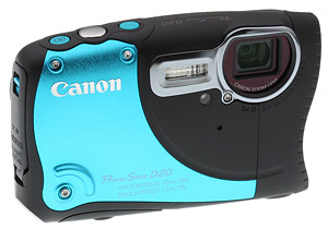 Canon D20 -- front right view