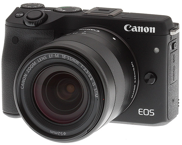 Canon M3 Field Test -- Product Image Front Left