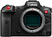 Front side of Canon R5 C digital camera