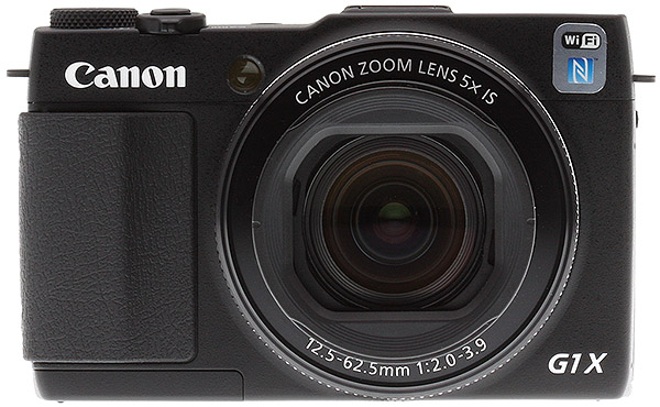 Canon G1 X Mark II Review -- Front view