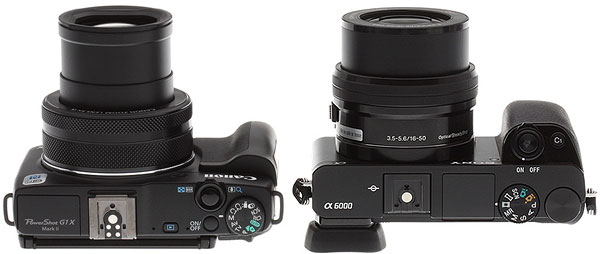 Canon G1 X II Revew -- G1X II vs A6000 with 16-50mm kit lens