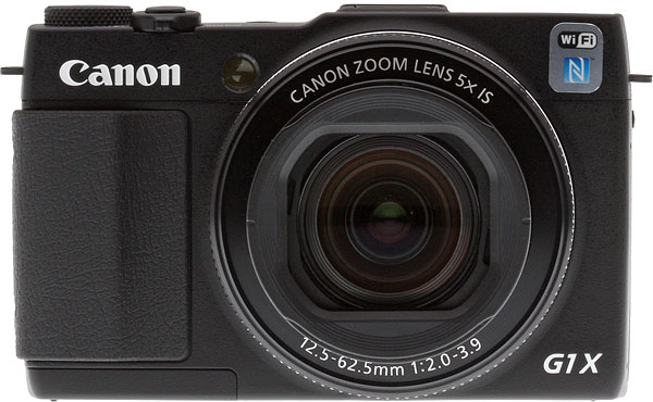 Canon G1 X II Review -- Front view