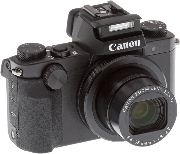 Canon G5X Review Conclusion -- Product Image Front Left