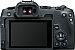 Front side of Canon R8 digital camera