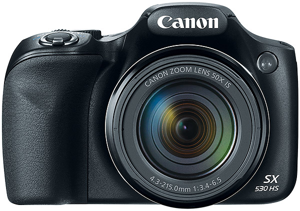 Canon SX530 Review -- Front view