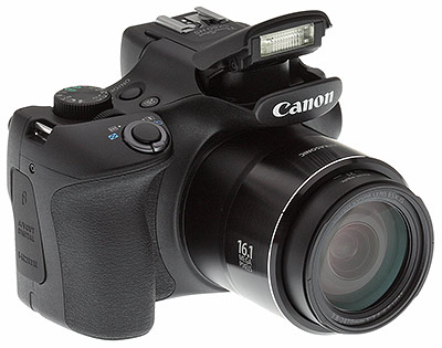 Canon SX60 HS - Front quarter view