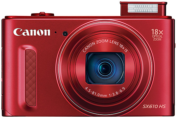 Canon SX610 Review -- Front view