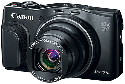 Canon SX710 Review -- 3/4 view
