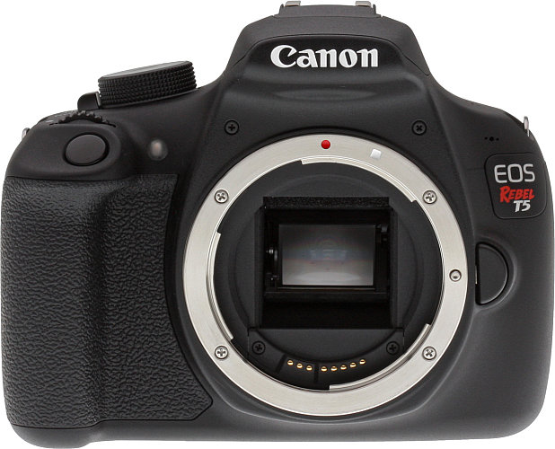 Canon T5 Review -- Front view
