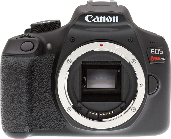 Canon T6 Review -- Product shot