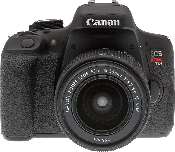 Canon T6i Review -- product shot