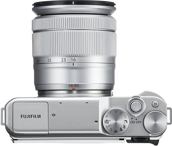 Fuji X-A10 Review -- Product Image Top