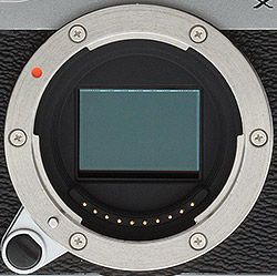 Fujifilm X-A2 tech section illustration