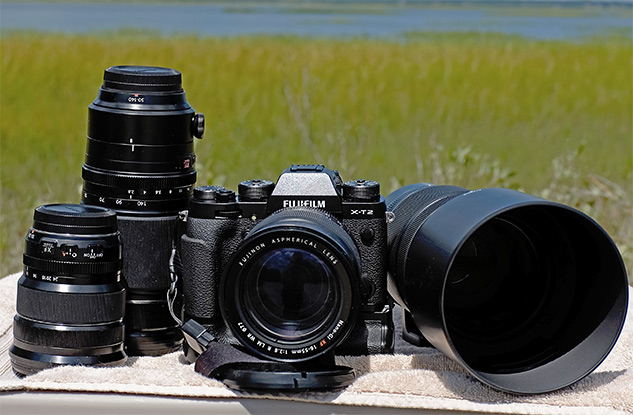 Fuji X-T2 Review - Front view + 4 zooms