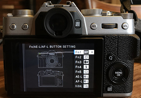 Fuji X-T20 Review: Field Test -- Function Button Assignment