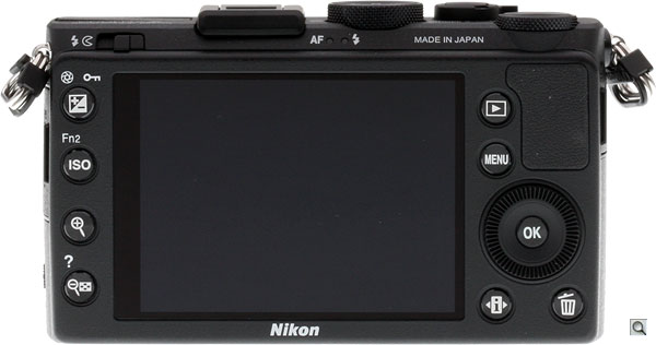 Nikon Coolpix A -- Rear view