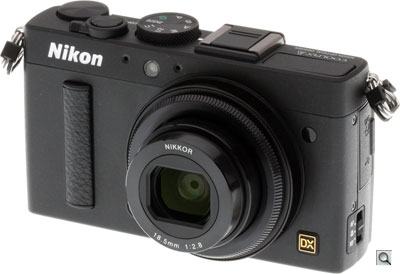 Nikon Coolpix A review -- Three quarter view