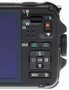 Nikon AW110 -- controls