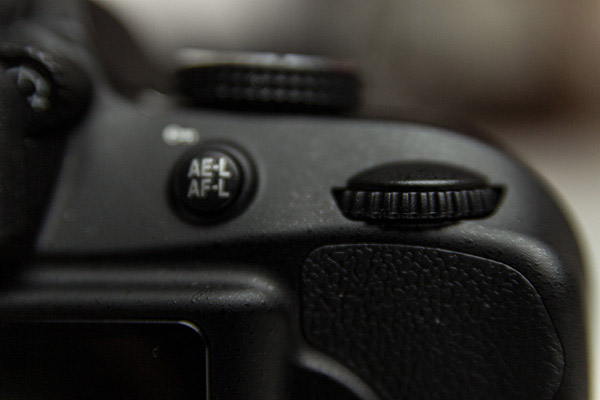 Nikon D3300 Review -- Control wheel