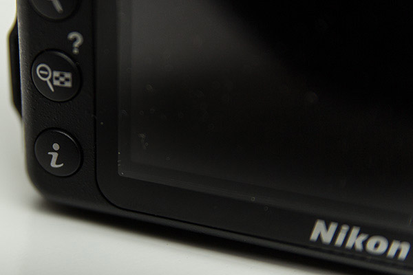 Nikon D3300 Review -- Rear buttons