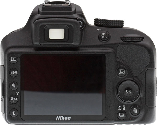 Nikon D3400 Review: Field Test -- Product Image Back