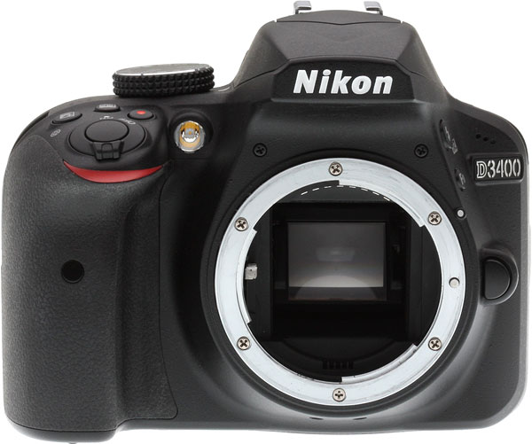 Nikon D3400 Review: Field Test -- Product Image Front