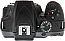 Front side of Nikon D3400 digital camera