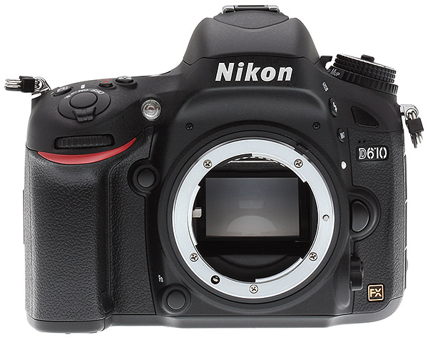 Nikon D610 Review -- Front view