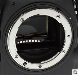 Nikon D800 lens mount