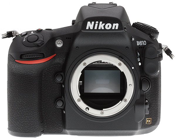 Nikon D810 Review -- Front view