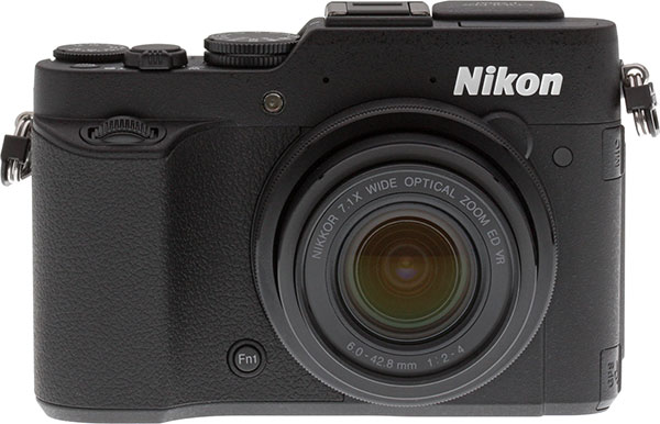 Nikon P7800 Review -- Front view