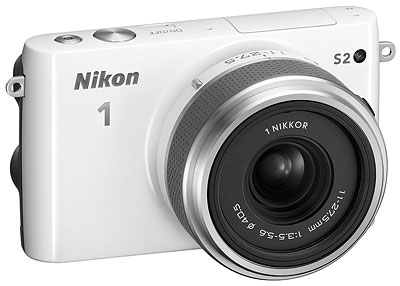 Nikon S2 review -- beauty shot, white