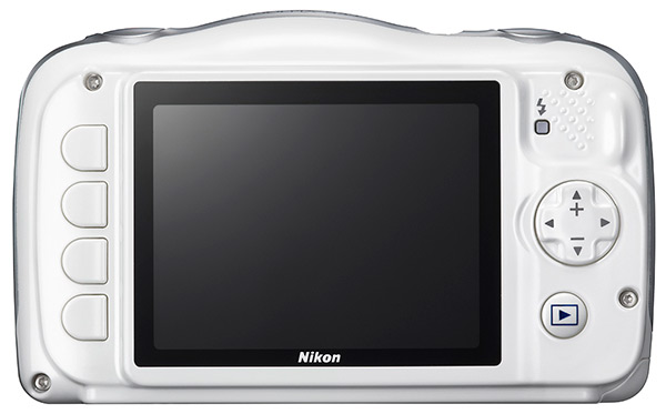 Nikon S33 Revew -- rear view