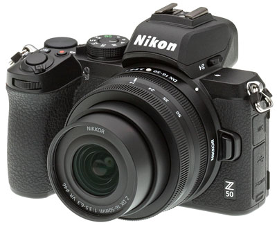 Nikon Z50 Review -- Product Image