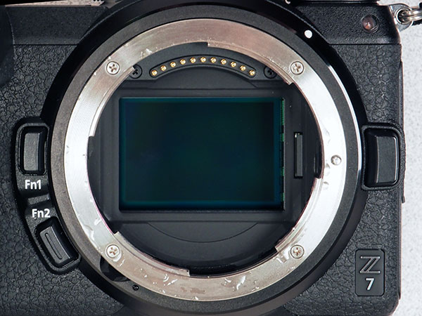 Nikon Z7 Review -- close-up of lens mount.