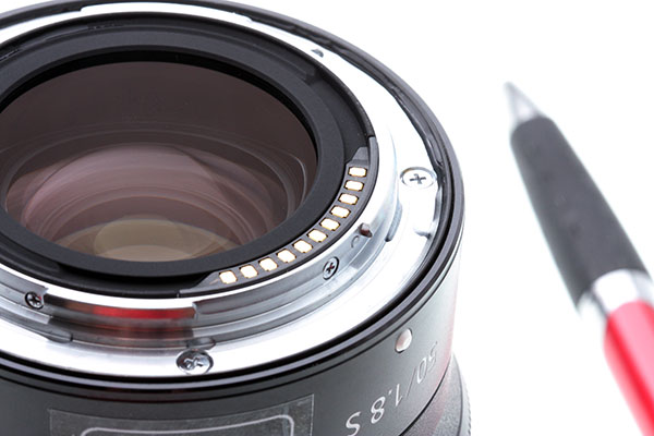 Nikon Z7 Review -- close-up of rear lens flange.
